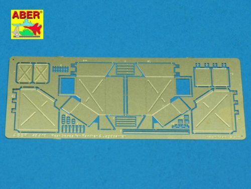 Aber Models Rear boxes for Panther tanks & Jagdpanther 1:48 (48 A10)