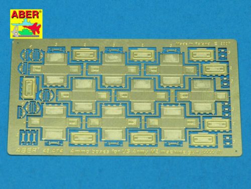 Aber Models Ammo boxes for M2 machine gun (WW II) 1:48 (48 A14)