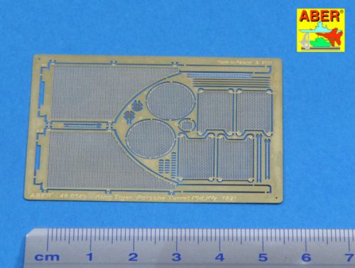 Aber Models Grilles for King Tiger 1:48 (48 A27)