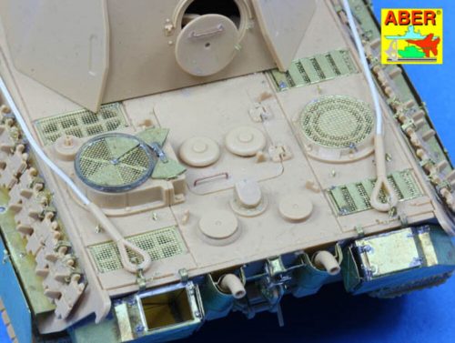 Aber Models Grilles for Sd.Kfz. 171 Panther, Ausf.G Late model 1:48 (48 A29)