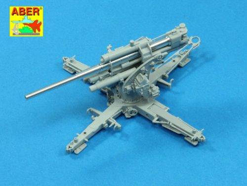 Aber Models German 88mm L/56 single-piece barrel for Flak 18/37 1:48 (48 L-28)