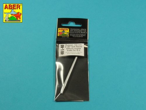 Aber Models Russian 122 mm D-25T tank barrel for IS-2 1:48 (48 L-40)