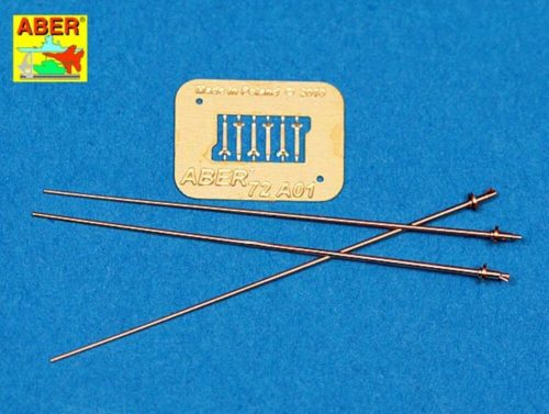 Aber Models German 2 m antennas x3 pcs 1:72 (72 A01)