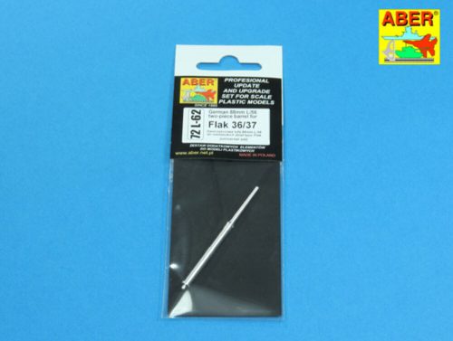 Aber Models Two-piece 88mm barrel for Flak 36/37 1:72 (72 L-62)