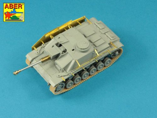 Aber Models German StuK.40 L/48 7,5 cm Bartel with middle model muzzle brake for StuG. III Ausf.G late & StuG. IV - early 1:72 (72 L-65)