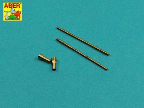 Aber Models Set of 2 barrels for German aircraft 20mm machine guns MG 151/20 1:24 (A24 003)