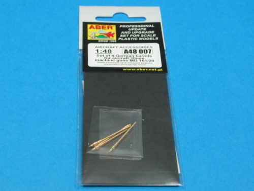 Aber Models 4 barrels for MG 151/20 1:48 (A48 007)