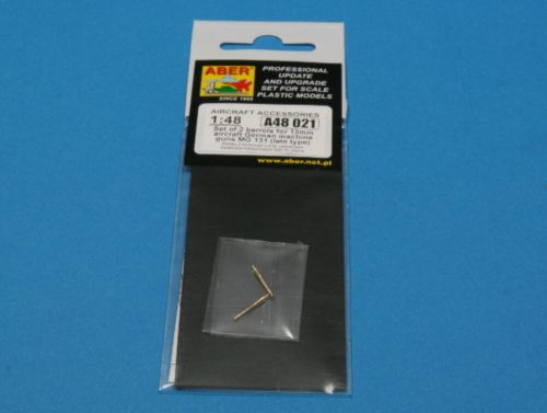 Aber Models 2 barrels for MG 131 (late type) 1:48 (A48 021)