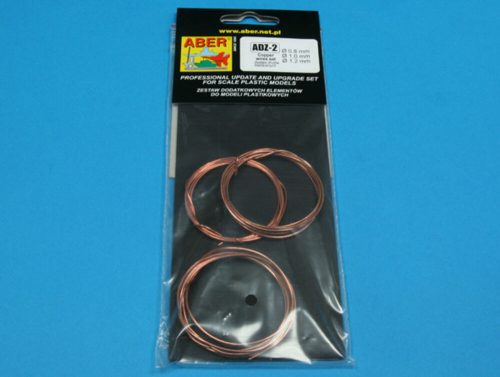 Aber Models Wires set (diameter 0,8 1,0 1,2 mm , lenght 1m each) (ADZ-2)