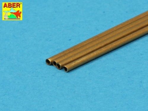 Aber Models Brass Tubes 1,0x0,2mm lenght 250mm x 4 pcs. (BT 10X02)