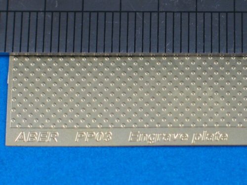 Aber Models Engrave plate (PP03)