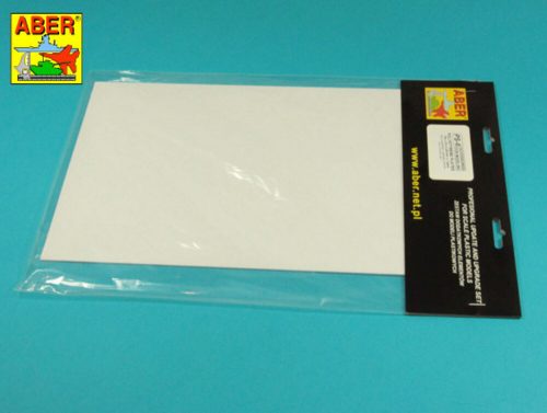 Aber Models Polystyrene plates 195 x 315 x 2,00 mm x 1 pcs. (PS-6)