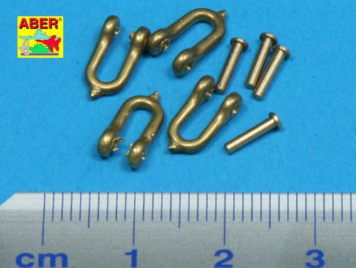 Aber Models Early model shackle for Pz.Kpfw.VI Tiger Ausf B x 4 pcs (R-11)