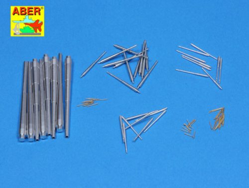 Aber Models Set of barrels for Bismarck 1:200 (RE-200 L04)