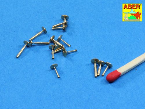 Aber Models Set of barrels for pom-pom AA gun 1:200 (RE-200 L06)