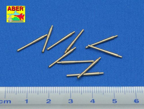 Aber Models 10 pcs 203mm barrels for Japan ships: Atago 1:350 (RE-350 L01)