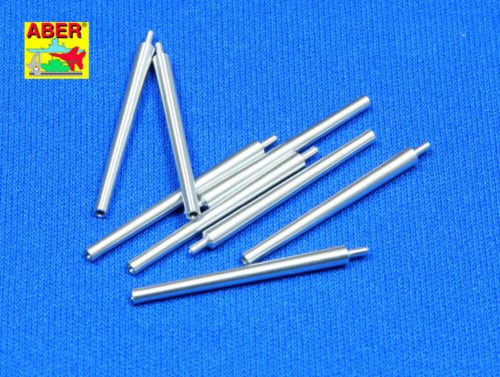 Aber Models 8 pcs 406 mm barrels for Nagato 1:350 (RE-350 L08)