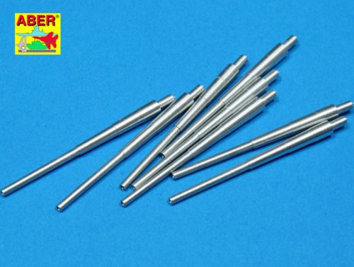 Aber Models 8 pcs 380 mm barrels for Bismarck 1:350 (RE-350 L11)