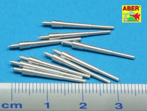 Aber Models Set of 9 pcs 203 mm barrels for New Orleans type 1:350 (RE-350 L19)