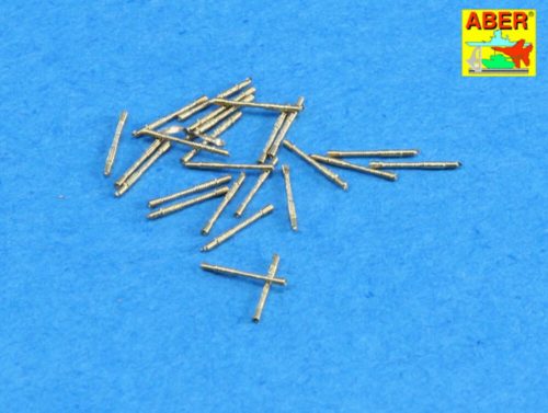 Aber Models Set of 20 pcs 13 mm type 93 A/A barrels 1:350 (RE-350 L24)