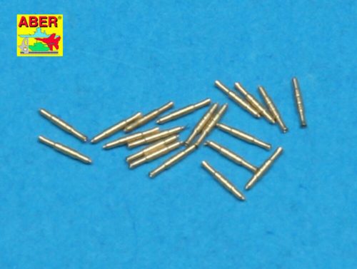 Aber Models 20 pcs 12,7mm Vickers Mk.III MG barrels 1:350 (RE-350 L32)