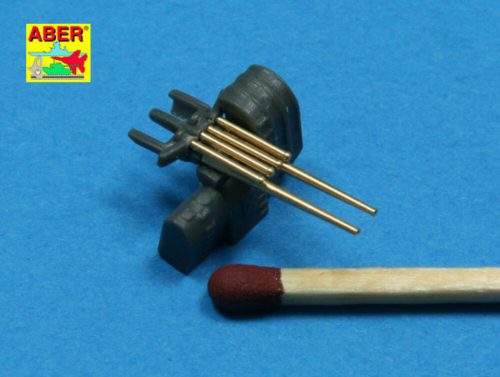 Aber Models Set of 8 pcs 127 mm barrels with recoil for japan ships 1:350 (RE-350 L37)