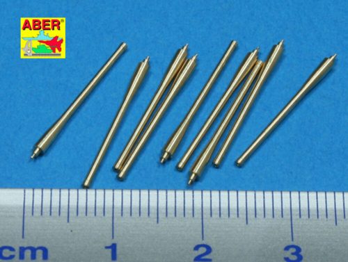 Aber Models 9 pcs 152 mm barrels for Richeulieu 1:350 (RE-350 L40)