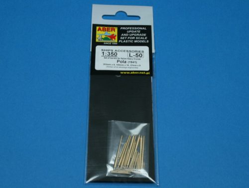 Aber Models Barrels for Pola crusier 1:350 (RE-350 L50)