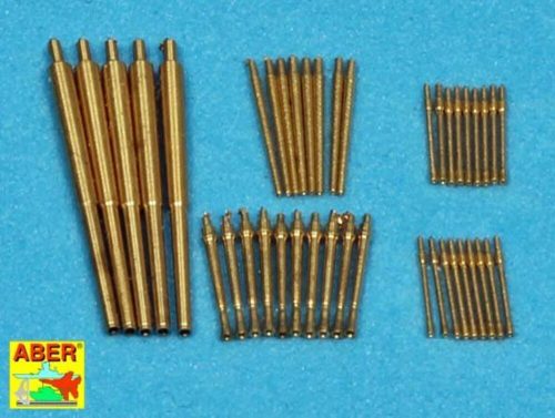 Aber Models Barrels for Narvic destroyers 1936B 1:350 (RE-350 L55)