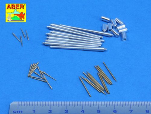 Aber Models Set of barrels for battleship RN Roma 1:350 (RE-350 L67)