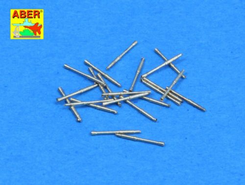 Aber Models Set of 20 pcs 37mm/54 breda gun barrels 1:350 (RE-350 L68)