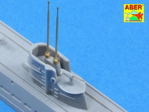 Aber Models Set of barrels and periscopes for U-Boot type IX 1:350 (RE-350 L70)