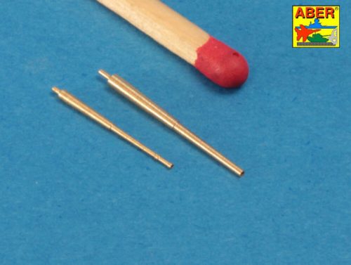 Aber Models Barrels for Aircraft Carrier Graf Zeppelin: 150mm x 16 105mm x 12 1:350 (RE-350 L73)