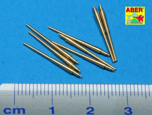 Aber Models 8 pcs 380 mm barrels for Bismarck 1:700 (RE-700 L14)