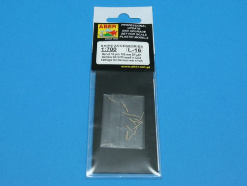 Aber Models 16 luf 105 mm typu C/33 do Niemieckich okr. 1:700 (RE-700 L16)