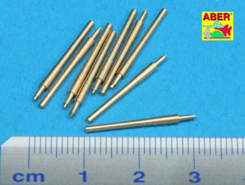 Aber Models 9 pcs 406 mm barrels for Nelson, Rodney 1:700 (RE-700 L18)