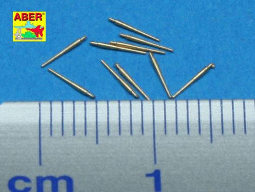 Aber Models 10 pcs 120 mm barrels for Royal Navy 1:700 (RE-700 L20)