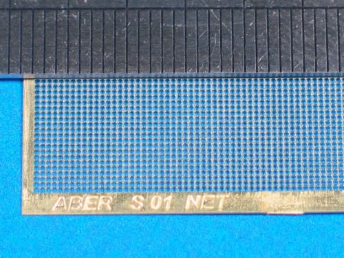 Aber Models Nets and drilled plates ( 18 models -80x45mm ) (S01)