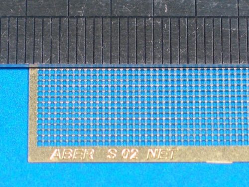 Aber Models Nets and drilled plates ( 18 models -80x45mm ) (S02)