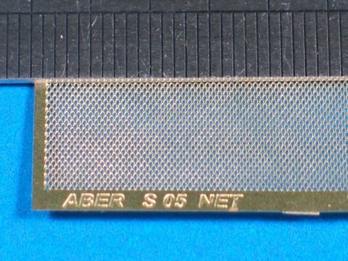 Aber Models Nets and drilled plates ( 18 models -80x45mm ) (S05)