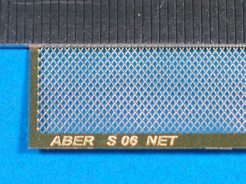 Aber Models Nets and drilled plates ( 18 models -80x45mm ) (S06)