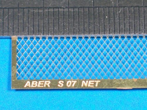 Aber Models Nets and drilled plates ( 18 models -80x45mm ) (S07)