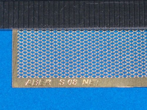 Aber Models Nets and drilled plates ( 18 models -80x45mm ) (S08)