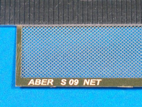 Aber Models Nets and drilled plates ( 18 models -80x45mm ) (S09)