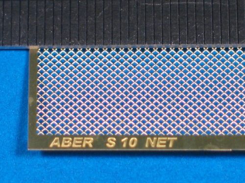 Aber Models Nets and drilled plates ( 18 models -80x45mm ) (S10)