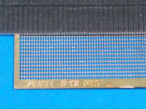 Aber Models Nets and drilled plates ( 18 models -80x45mm ) (S12)