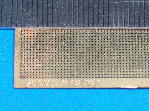 Aber Models Nets and drilled plates ( 18 models -80x45mm ) (S15)