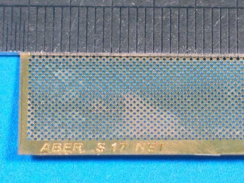 Aber Models Nets and drilled plates ( 18 models -80x45mm ) (S17)