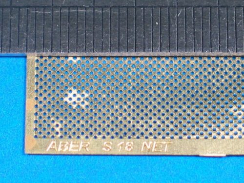 Aber Models Nets and drilled plates ( 18 models -80x45mm ) (S18)