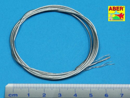 Aber Models Stainless Steel Towing Cables O 1,0 mm, 1 m long (TCS 10)